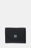 Peněženka HUGO dámská, černá barva, 50547914
