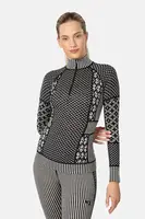 Funkční triko s dlouhým rukávem Kari Traa SMEKKER černá barva, 622681