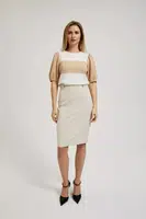 Marisse Women's Skirt L-Sc-4300 L.Beige