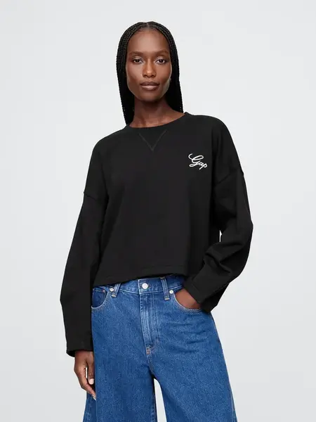 GAP Oversize mikina VintageSoft Americana - Dámské