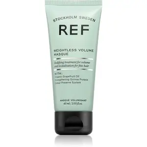 REF Weightless Volume Masque hloubkově hydratační maska pro lesk a hebkost vlasů 60 ml