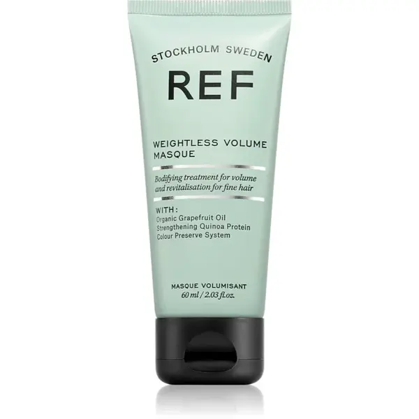 REF Weightless Volume Masque hloubkově hydratační maska pro lesk a hebkost vlasů 60 ml