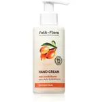 Folk & Flora Sea Buckthorn ochranný krém na ruce s vyživujícím účinkem 150 ml