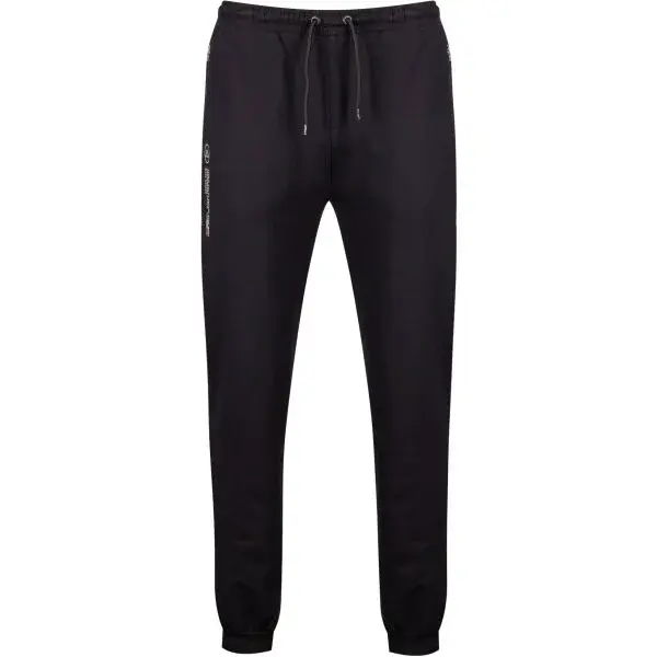 Kappa SIENNE Pánské tepláky, černá, velikost