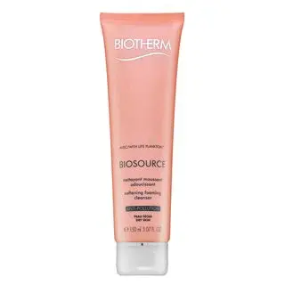 Biotherm Biosource Softening Foaming Cleanser vyživující čisticí gel pro suchou pleť 150 ml