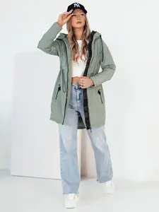 Dámska bunda parka GROLIN Farba zelená DSTREET