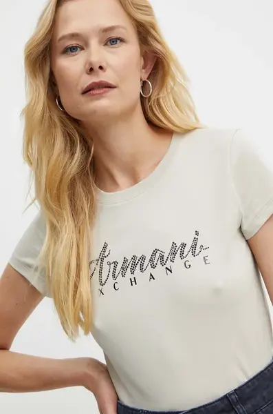 Bavlněné tričko Armani Exchange