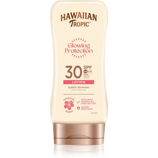 Hawaiian Tropic Glowing Protection Sunscreen Lotion opalovací mléko SPF 30 170 ml