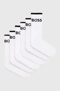 BOSS ponožky pánské 6P QS Stripe CC 6-pack