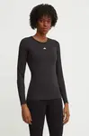 Tréninkové tričko s dlouhým rukávem adidas Performance Techfit