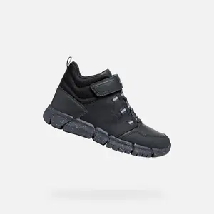 Black boys' ankle boots Geox Flexyper B Abx - Boys