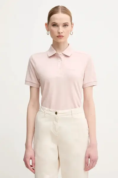 Polo tričko Barbour Bowford béžová barva, LML0886PI35