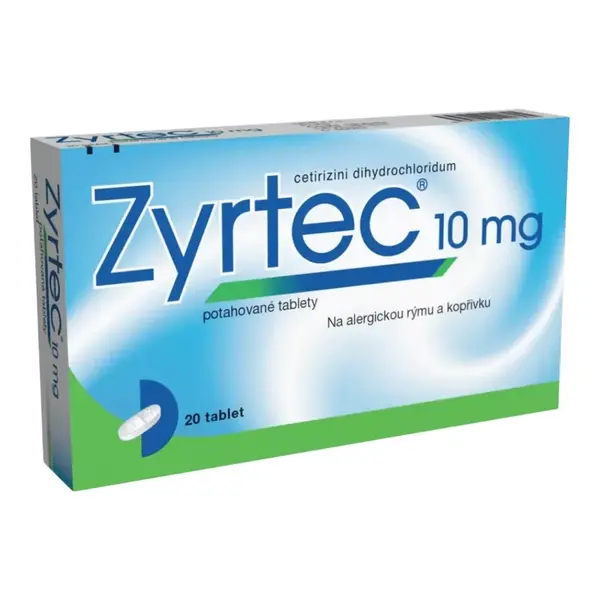 Zyrtec 10mg 20 tablet