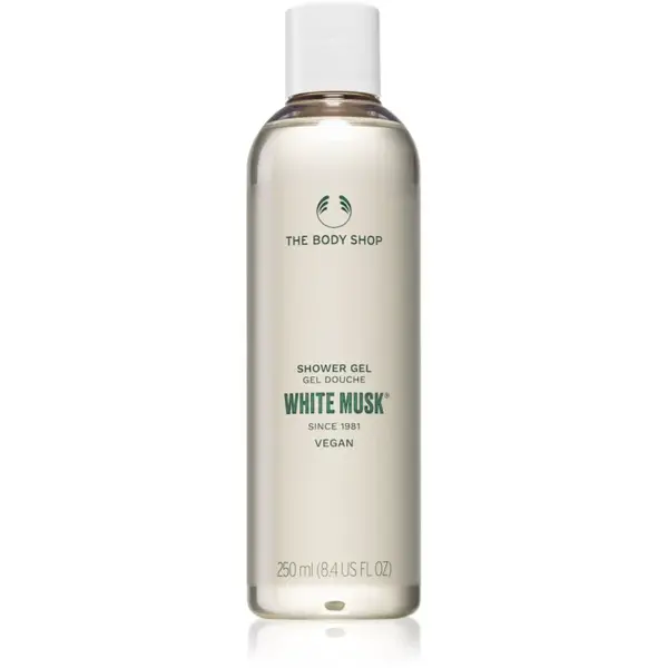 The Body Shop White Musk Shower Gel jemný sprchový gel 250 ml