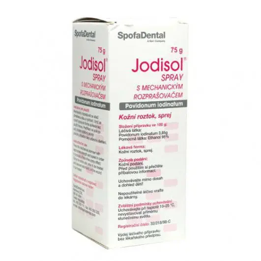 Jodisol Spray 38,5mg/g drm spr sol 1x75g