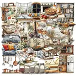 50Pcs Furniture PET Stickers