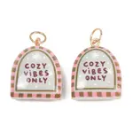 Printed Opaque Acrylic Pendants