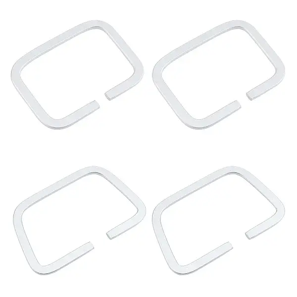 8 Pcs 2 Styles Aluminum Bag Handle