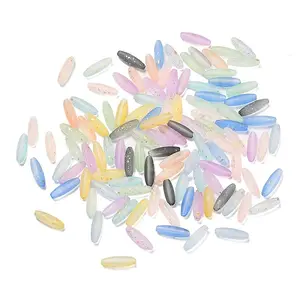 Frosted Glass Beads