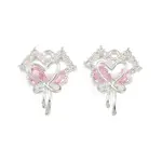 Brass Micro Pave Cubic Zirconia Pendants