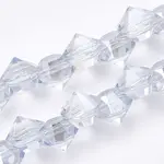 Electroplated Glass Beads Strands