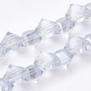 Electroplated Glass Beads Strands
