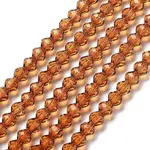 Transparent Glass Beads Strands