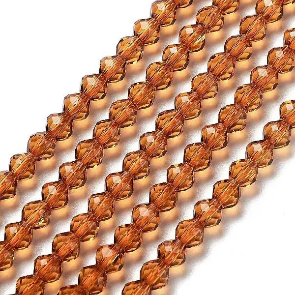 Transparent Glass Beads Strands