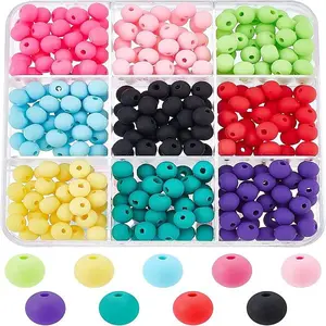 315Pcs 9 Colors Handmade Polymer Clay Beads Strands