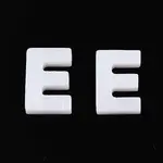 Natural Freshwater Shell Letter Charms