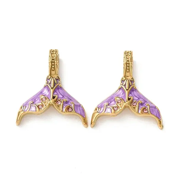 304 Stainless Steel Enamel Pendants