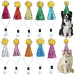 10Pcs Polyester Birthday Hat