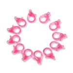 Transparent Plastic Lobster CLaw Clasps