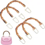 PP Plastic Half Round Bag Handle and Alloy U Shape Bag Ring
