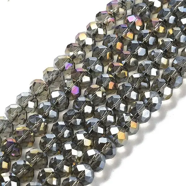 Electroplate Glass Beads Strands