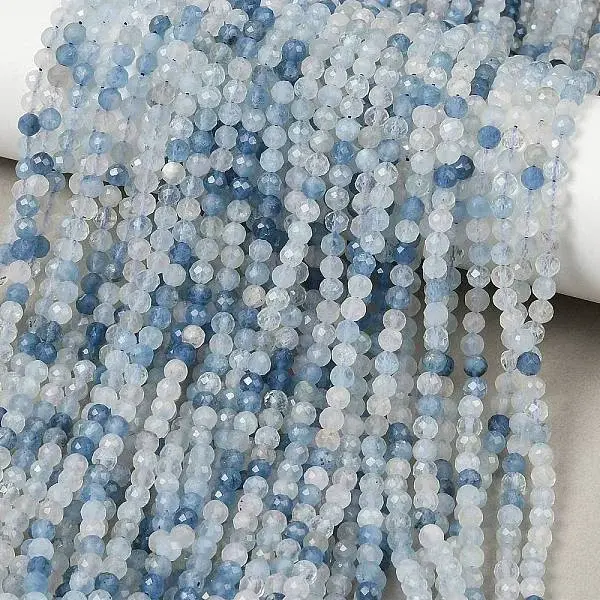 Natural Aquamarine Beads Strands