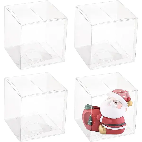 Transparent Plastic PET Box Gift Packaging