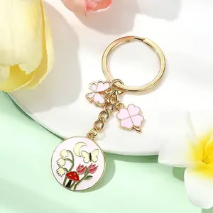Alloy Enamel Keychain