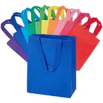 20Pcs 10 Colors Non-woven Reusable Shopping Bags with Handle