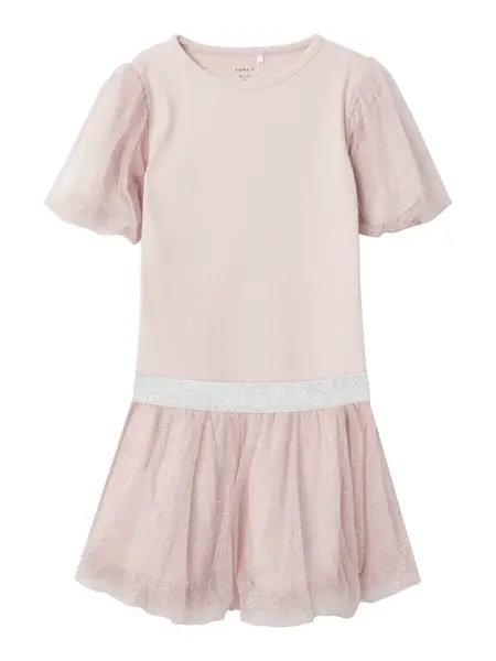 NAME IT Set 'NMFOYLLA'  orgovánová / strieborná