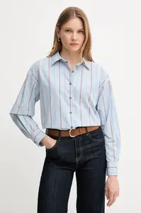 Bavlněná košile Barbour SAFFRON