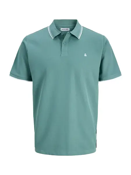 JACK & JONES Dres 'JJEAustin'  modrozelená / biela