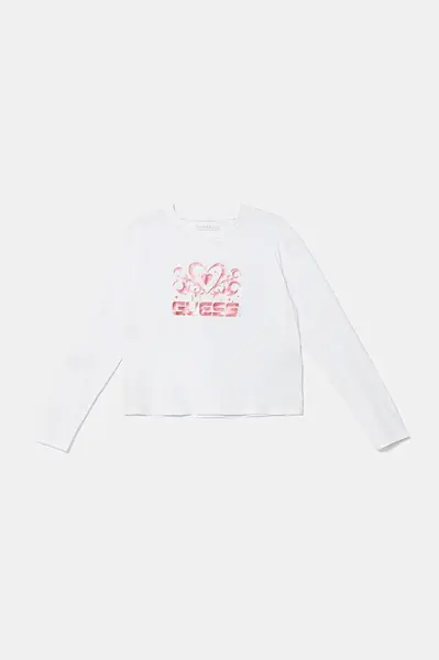 Dětské tričko s dlouhým rukávem Guess