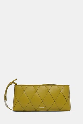 Kabelka Calvin Klein zelená barva, K60K612992
