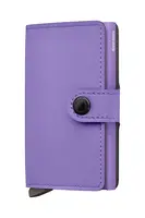 Kožená peněženka Secrid fialová barva, MYp-Lilac