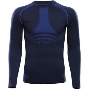 ALPINE PRO AMBOS Pánské funkční spodní triko, tmavě modrá, velikost XS/S
