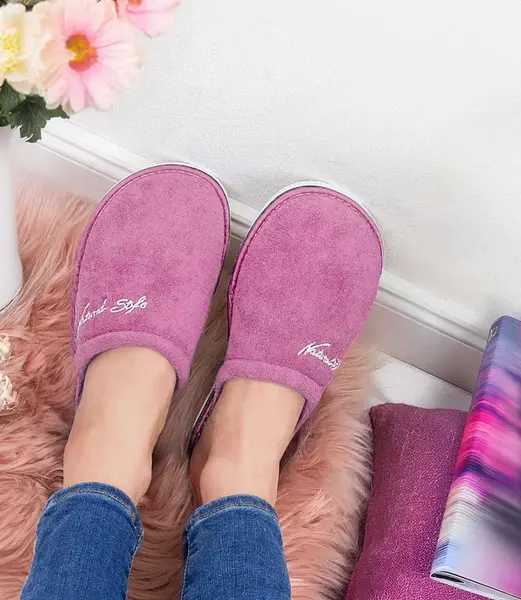 Dámské pantofle NS-042 růžové