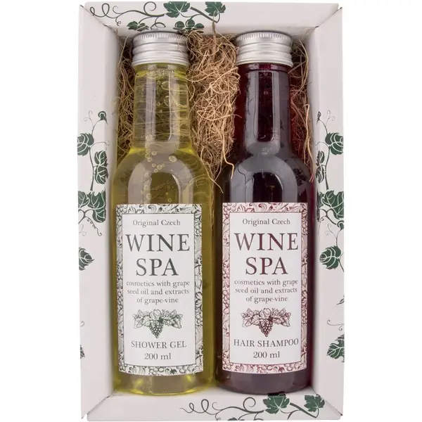 Bohemia Gifts & Cosmetics Wine Spa darčeková sada do sprchy