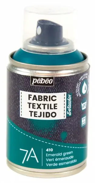 Sprej na textil 7A 100ml – smaragdově zelený