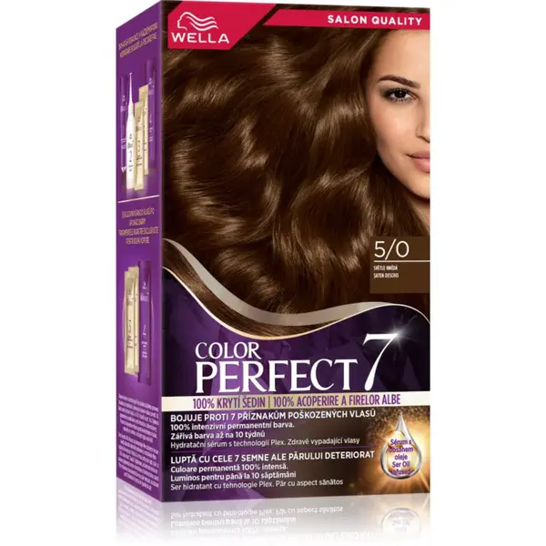 Wella Color Perfect farba na vlasy odtieň 5/0 Light Brown 1 ks